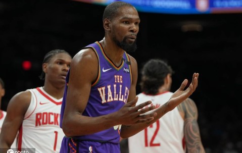 杜兰特因脚踝扭伤至少伤停一周 无缘太阳接下来三连客