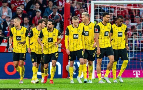 德甲-格纳布里破门金玟哉漏人致丢球拜仁2-2多特仍6分领跑